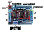 L293D Motor Shield Stepper Driver