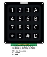 Clavier Numérique 4X4 Matriciel Metalique – Image 3