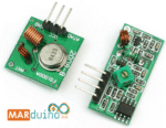 Module émetteur/récepteur RF 433 MHz Contrôle à distance sans fil pour Arduino