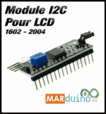 Module I2C serial interface pour écran LCD 1602 ou 2004