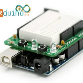 shield de prototype a breadboard pour arduino uno