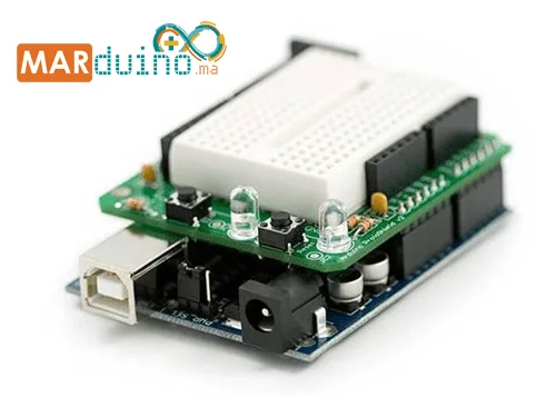 shield de prototype a breadboard pour arduino uno – Image 1