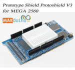 Shield Prototype pour Mega 2560 + Mini PCB Breadboard 170