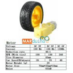 moteur dc smart + roue – Image 2