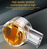 Connecteur, bornes de connexion à sertir pour câble Ethernet et téléphonique – Image 2