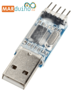 Module adaptateur de convertisseur TTL PL2303 USB à RS232/ PL2303HX STC – Image 3