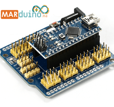 Module I2C, Interface PWM 3.3V pour Arduino