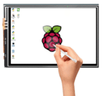 Ecran tactile pour Raspberry LCD TFT, 3.5 pouces avec stylo