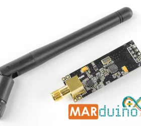 NRF24L01+Pa+Lna 2.4G 1100M SMA Antenne Module De Communication émetteur- Récepteur sans Fil