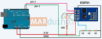 Module WIFI sans fil série ESP8266 ESP-01 émetteur-récepteur pour Arduino et Raspberry Pi 3 – Image 5