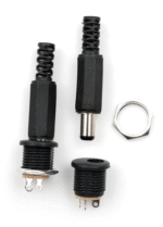 Prises connecteur d'alimentation CC en plastique 12V 3A