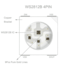 Led RGB SMD 5050 WS2812B – Image 7