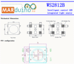 Led RGB SMD 5050 WS2812B – Image 4