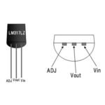 Regulateur de tension variable lm317
