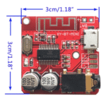 Module décodeur MP3 Bluetooth amplificateur de haut-parleur stéréo 3.7-5V