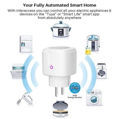 Prise Smart Wifi 16A fonctionne avec Alexa Google Assistant, SmartThings